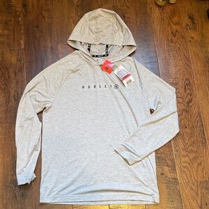 New with tags men’s size Medium Hurley tech lite hoodie.